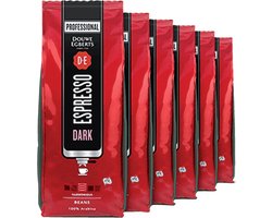 Douwe Egberts espresso bonen dark roast - 6 x 1 kg
