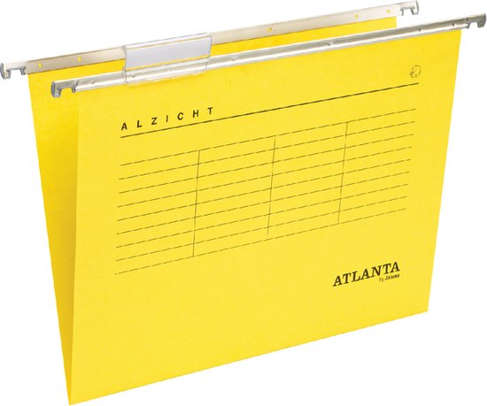 Atlanta Alzicht Verticale Hangmap A4 - 330 Mm Met 30 Mm Bodem Grijs  25 Stuks 2662214000 203009 Big