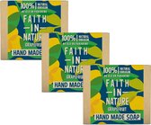 FAITH IN NATURE - Soap Grapefruit - 3 Pak