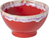 Costa Nova - vaisselle - bol - Grespresso rouge - faïence - lot de 8 - H 8,5 cm