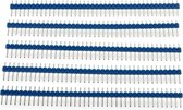 5 STKS 40-pins 2,54 mm afgescheiden rechte mannelijke PCB-header (blauw)