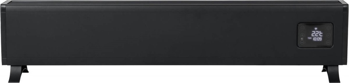 Eurom Alutherm Baseboard 1500 Wi-Fi Convectorkachel Zwart