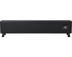 Eurom 361193 Alutherm Baseboard 1500 Black