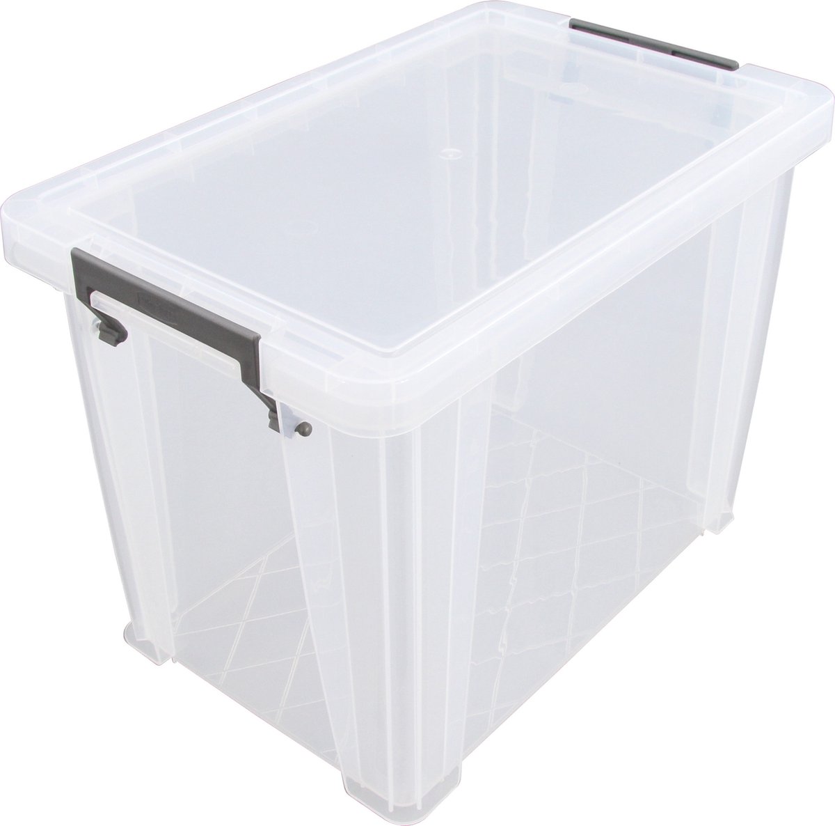 Whitefurze Opbergbox - 18,5 liter - Transparant - 40 x 26 x 29 cm