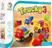 SmartGames - Trucky 3 -  Kinderpuzzel - 48 opdrachten - vrachtwagens