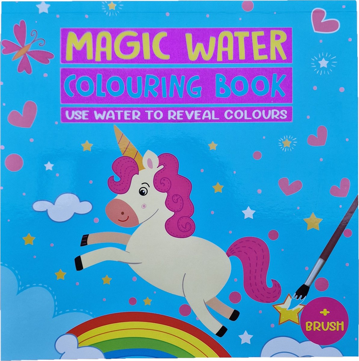 Totalcadeau - Livre de coloriage magique avec feutre fonctionnant à l'eau  licorne - Jeux d'adresse - Rue du Commerce