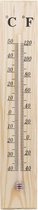 Benson Hout Thermometer - Celsius/ Fahrenheit - 40 Graden tot + 50 Graden