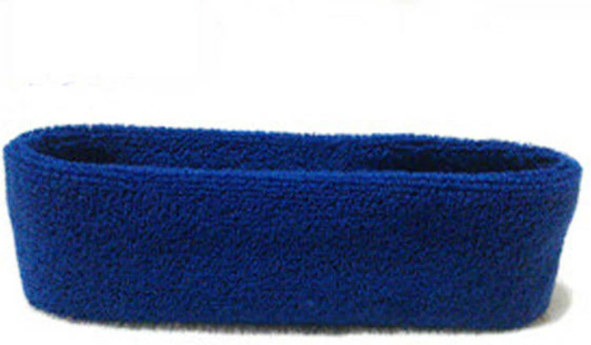 New Age Devi - Hoofd Zweetband Kobalt Blauw
