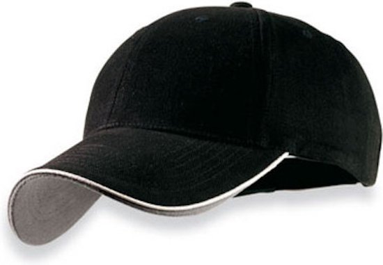 Atlantis Zoom Baseball Cap 6 Pannelli | Contrasto Bianco, Chiusura In Velcro, Visiera Curva - 3