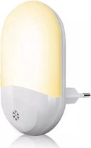 LED nieuwste generatie nachtlamp - 2 stuks - Stopcontact - nachtlampje kinderen - nachtlampje volwassenen - lichtsensor - dimbaar