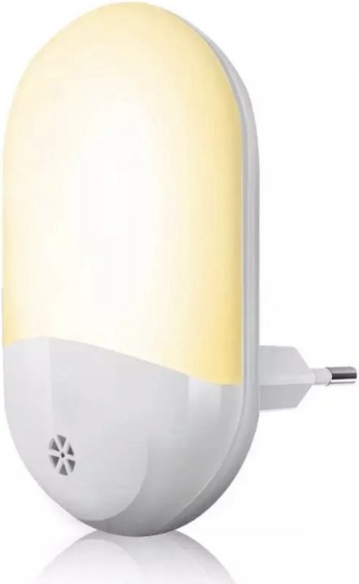 LED-nachtlampje - 2 stuks - Stopcontact - nachtlampje kinderen - nachtlampje...  | bol.com