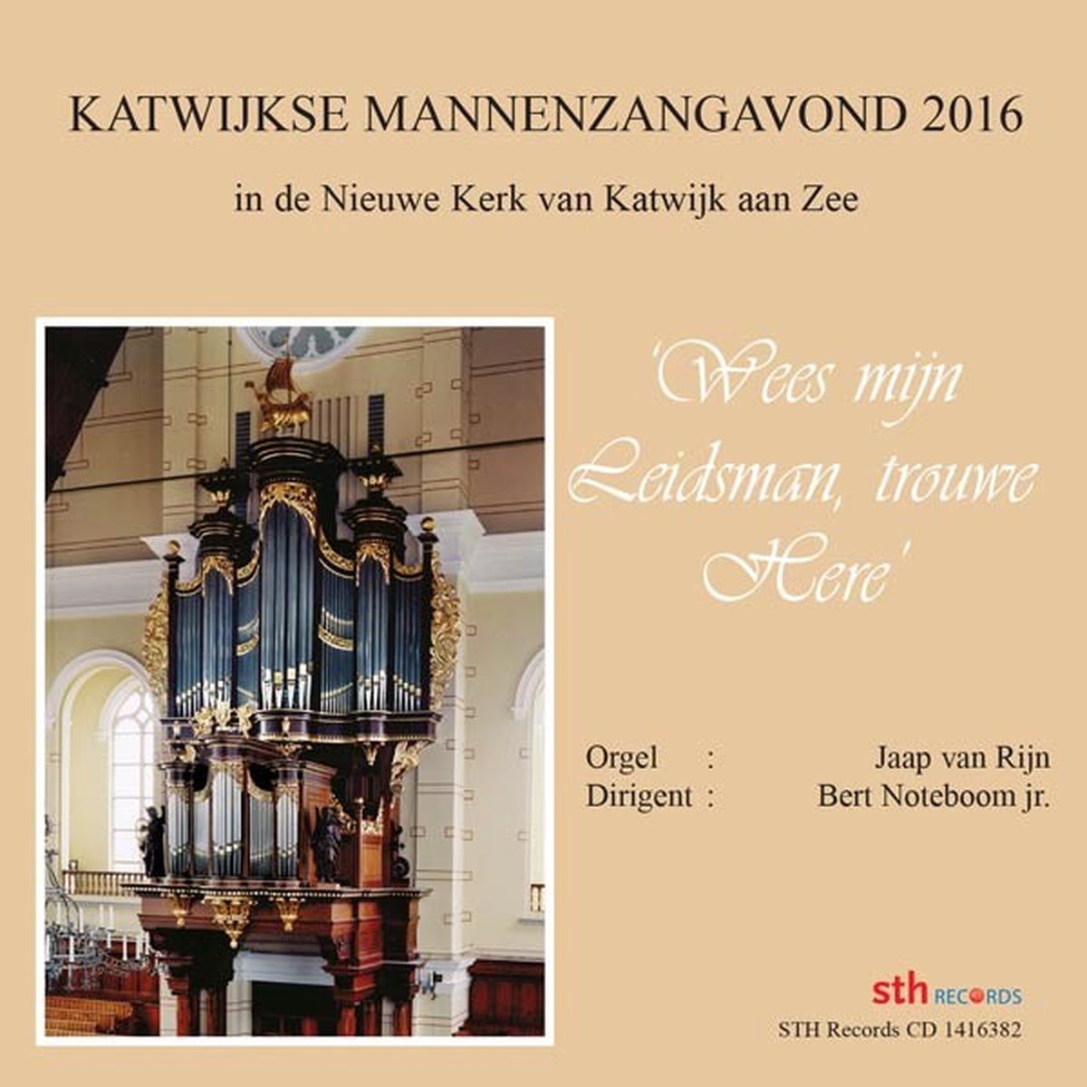 Katwijkse Mannenzangavond 2016: "Wees mijn Leidsman, trouwe Here"