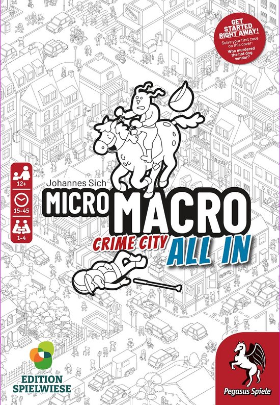 Boek: MicroMacro: All In, geschreven door Pegasus Spiele Gmbh