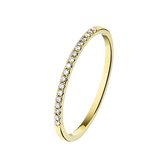 Huiscollectie 4016077 Gouden ring met diamant 0.09 crt