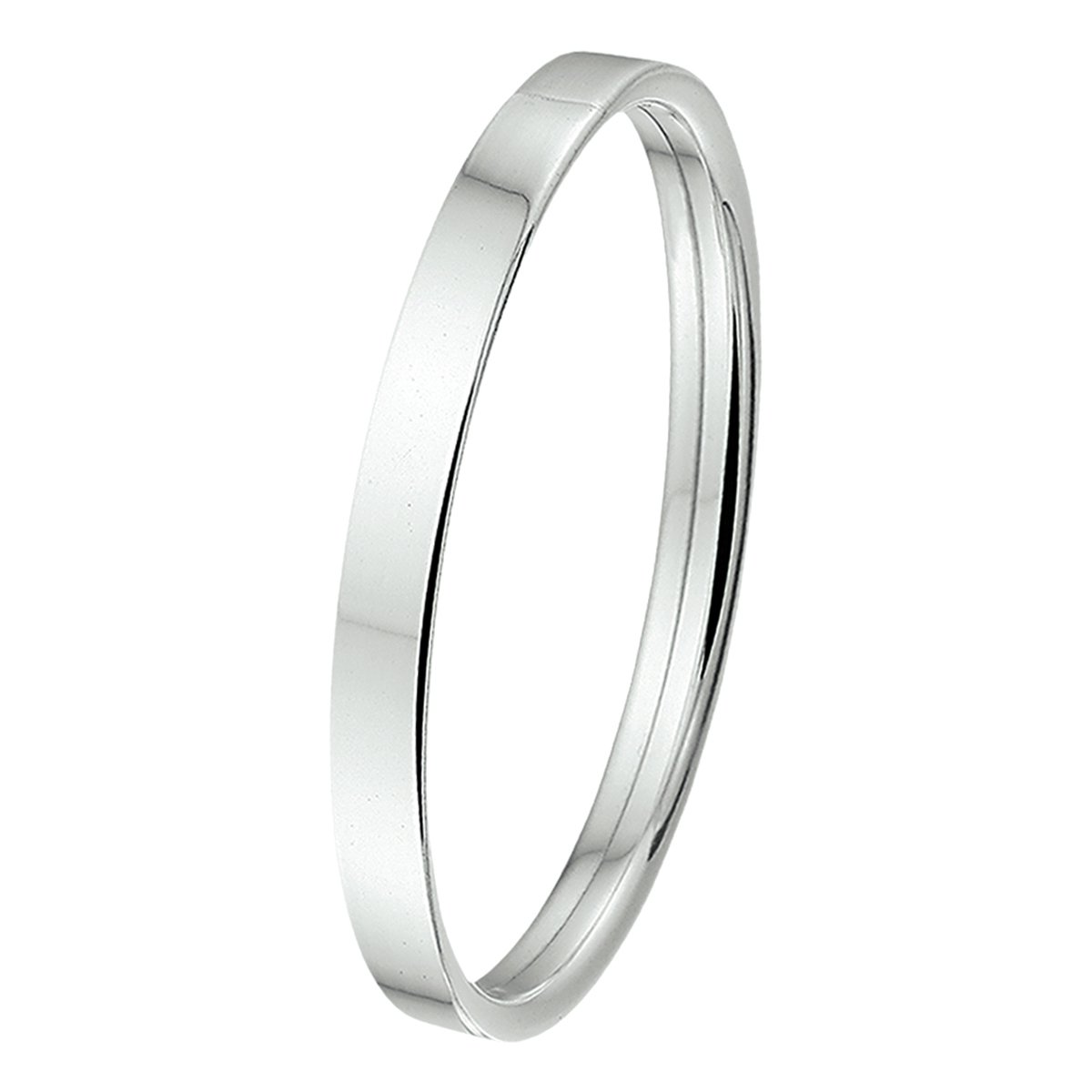 Huiscollectie 1001364 Zilveren Bangle vierkant