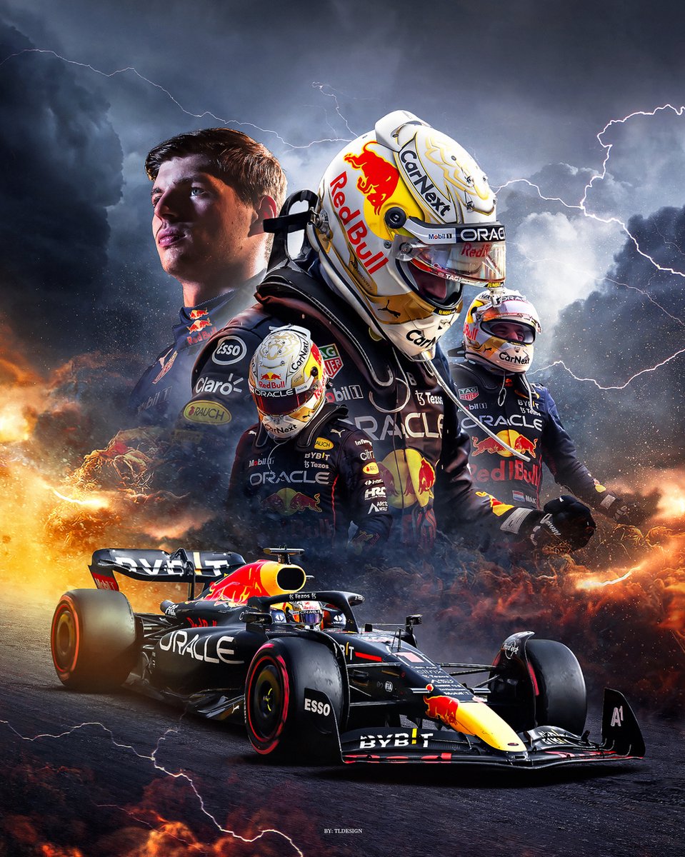 Badhanddoek - Max Verstappen - Formule 1 - Hongarije- 70 x 140 cm