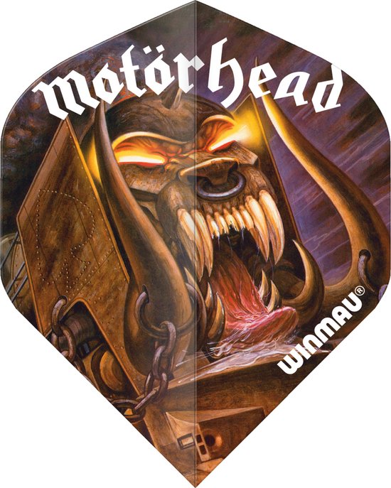 WINMAU - Rock Legends: Motorhead Orgasmatron Dartvluchten - 1 set per pakket (3 vluchten in totaal)
