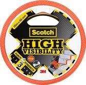 Plakband scotch high visibility 48mmx25m oranje | Rol a 1 stuk