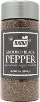 Badia Épices | Poivre noir moulu | 7 oz | 198,4 grammes