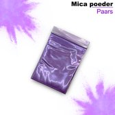Mica poeder - Pigment poeder - mica powder - epoxy pigment - Paars - kleurstof - pigment- 5 gram per zakje - te gebruiken voor zeep, bath bombs en om kaarsen te maken!