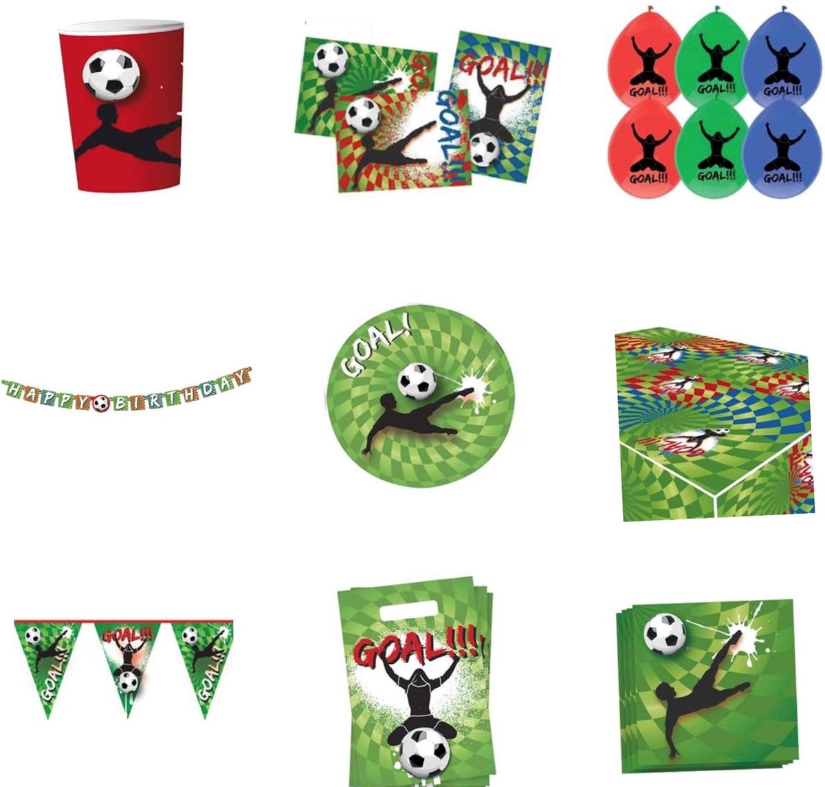 Feestpakket Voetbal Goal - Super Deal