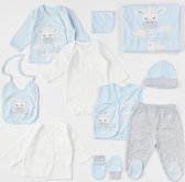 Coffret cadeau de vêtements pour bébé nouveau-né 10 pièces dans une jolie boîte cadeau - Coffret cadeau - Cadeau de maternité - Baby shower - Vêtements pour bébé - 0-3 mois