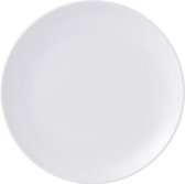 Basis borden wit - 8 inch - serviesset van 2 stuks