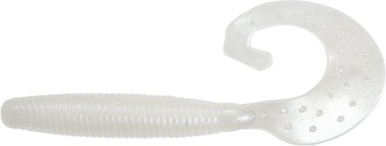 REINS FAT G-TAIL GRUB pearl white 2" | bol