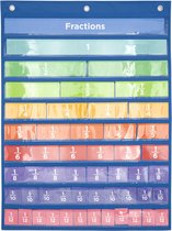 carte murale fractions avec 52 cartes Merk: Achoka