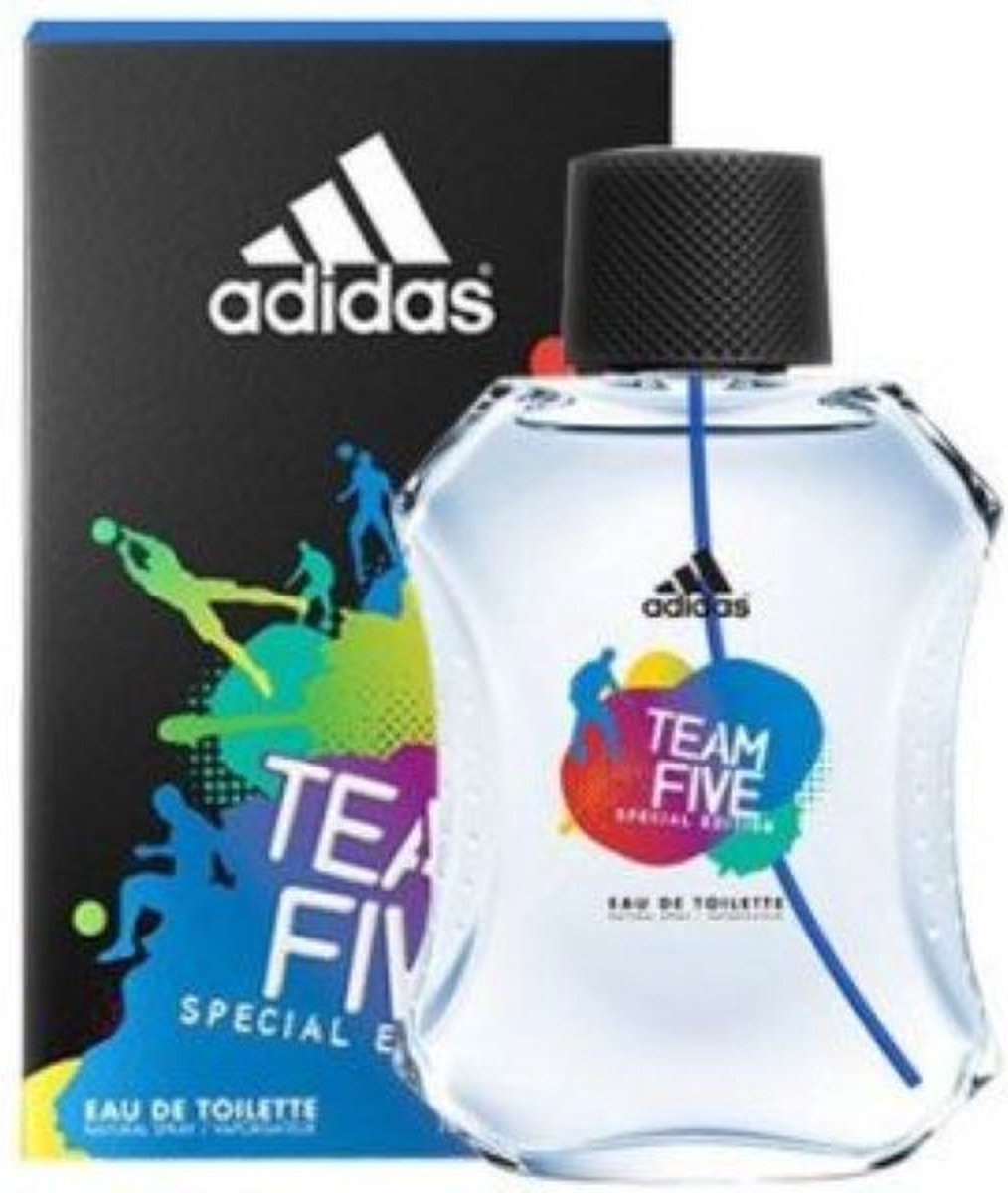 Adidas Eau de Toilette Men – Team Five 3 x 100 ml