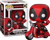 Funko Pop! Deadpool Deadpool On Scooter - #45 Verzamelfiguur