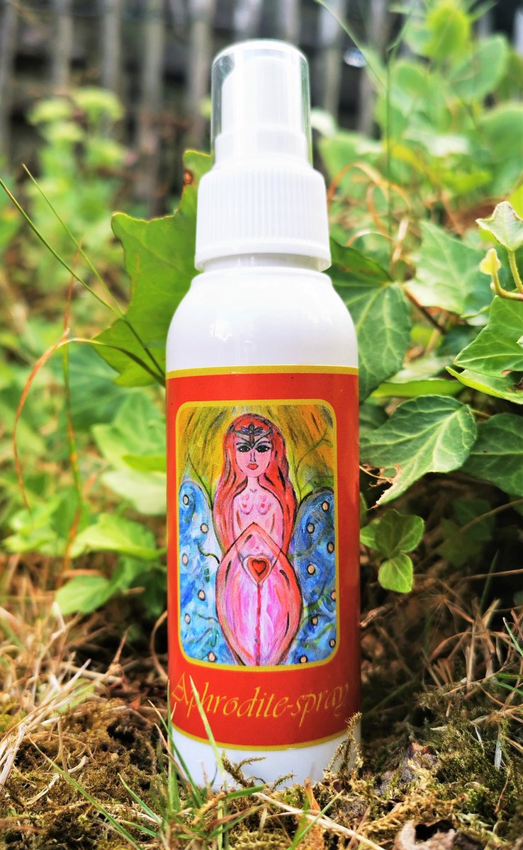 Goedkoopste Aphrodite Spray - Magical Aura Chakra Spray - In the Light of the Goddess by Lieveke Volcke - 100ml