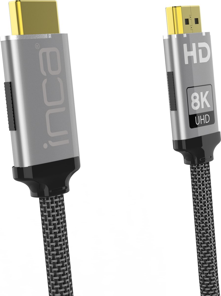 BasicTeQ: Inca IHM-15T HDMI 8K Ultra HD High Speed Cabel. Xbox & PS HDMI Kabel - Playstation 5