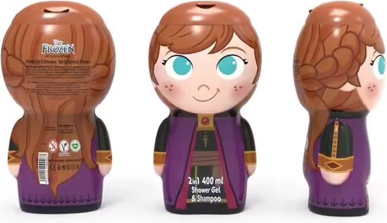 Frozen ll - Shampoo & Douchegel - Anna - 400ml van Disney — afbeelding 2