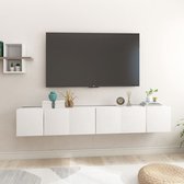 Prolenta Premium - TV-hangkasten 3 st 60x30x30 cm wit