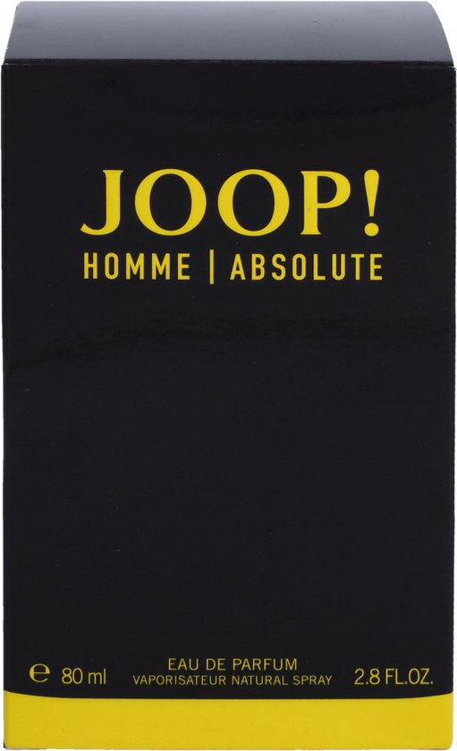 Joop Joop Homme Absolute Eau De Parfum Spray 80 Ml Bol