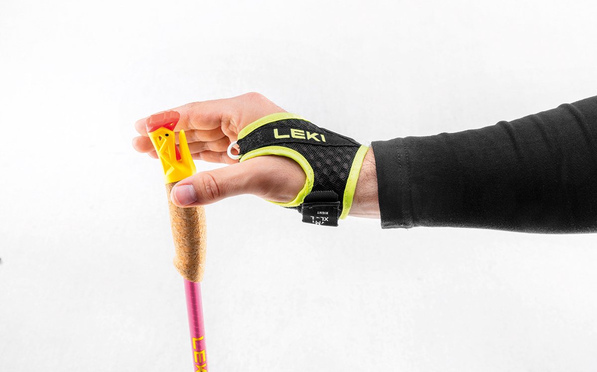 Leki Ultratrail FX.One Superlite - Neonpink-neonyellow-natural - Maat 105CM