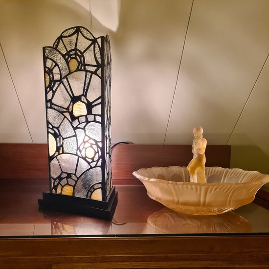 Tiffany Tafellamp Shine a Light - Art Deco Trade - Coloured by Art