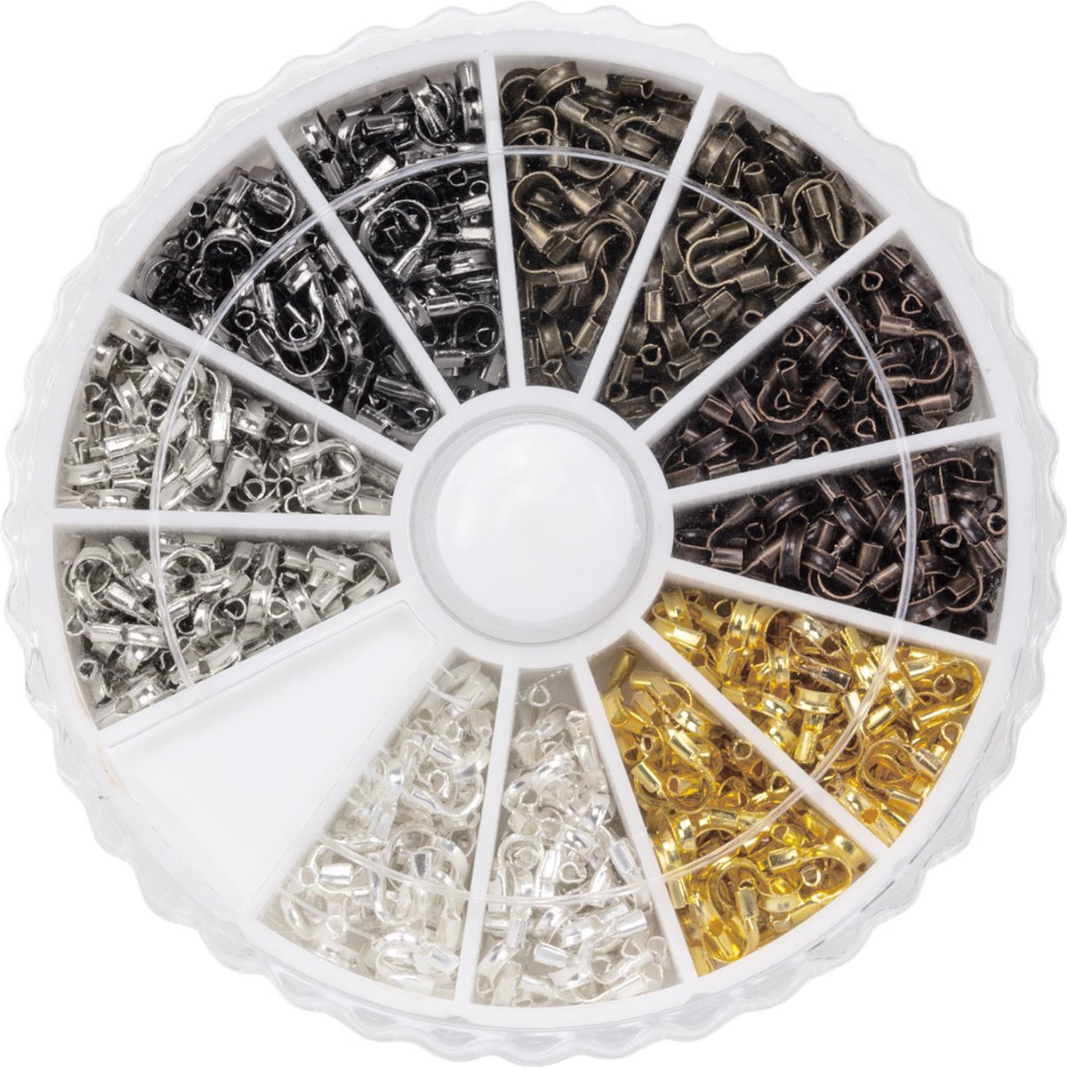 Set - Draadbeschermers (4.5 x 4 mm) Mix Color (540 stuks)