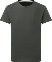 T-shirt met ronde hals 'Signature Tee' Men SG Essentials Charcoal Grijs - 5XL