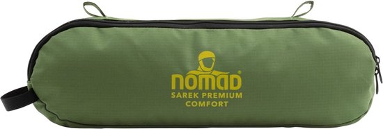 NOMAD® Campingstoel - Sarek Comfort Premium - Groen - Ultra lichtgewicht - Makkelijk Opzetten - Supersterk & Comfortabel - Incl hoes van NOMAD — afbeelding 4