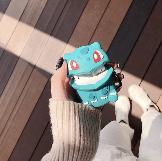 BulbasaurPokemonAirpod 1/2OortjesAppleBeschermingHoesjeCaseFun