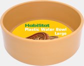Habistat - Ronde Plastic Water Bak - Groot - 13 X 13 X 4.5cm