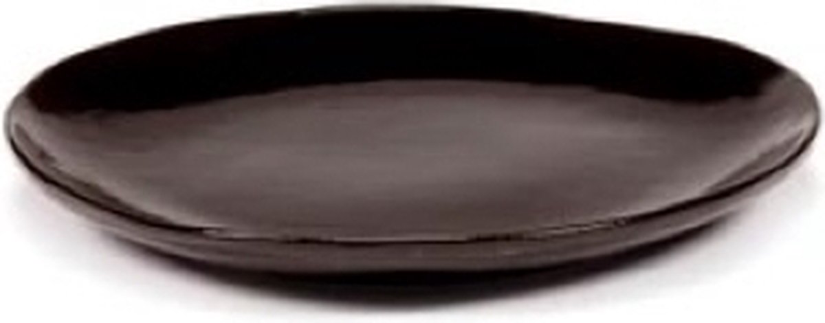 Serax Marie Michielssen La Mère plat bord D25cm ebony
