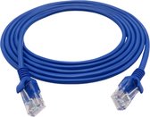 CAT6 Ethernet Kabel - RJ45 UTP Kabel Met Snelheid tot 1000Mbps - Internetkabel - 2 meter - Blauw
