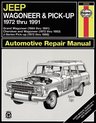 Jeep Wagoneer Automotive Repair Manual, 1972-1991
