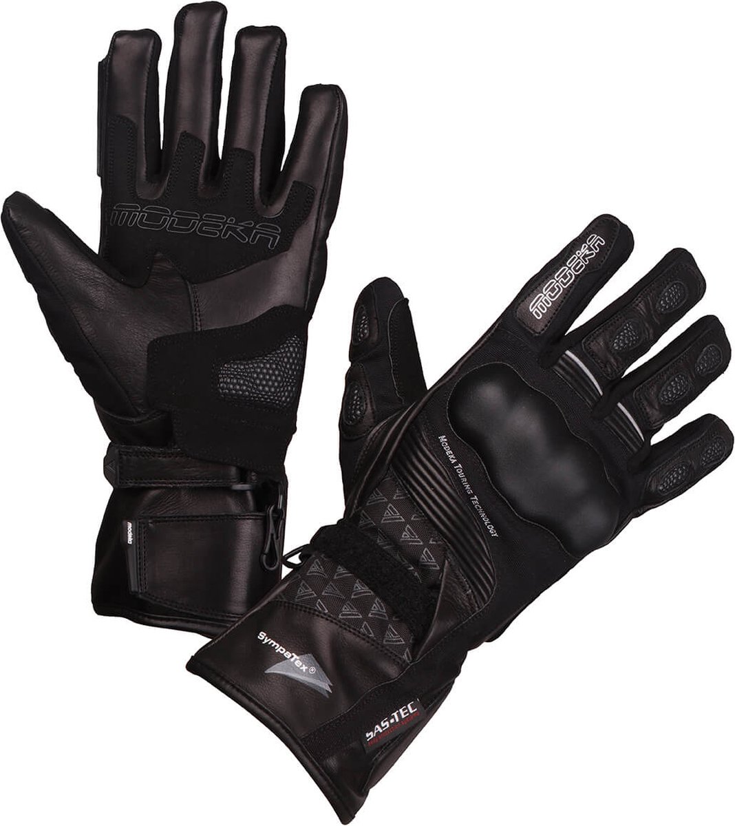Modeka Panamericana Zwart - Maat 10 - Handschoen