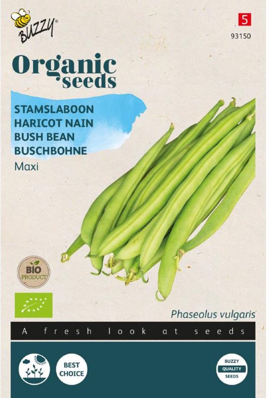 Buzzy® Organic Stamslabonen Maxi (BIO)