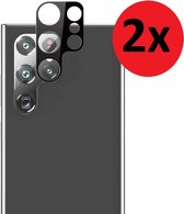 Geschikt voor Samsung Galaxy S23 Ultra Camera Protector- S23 Ultra Camera Protector - Camera Glazen Lens Screen protector 2x