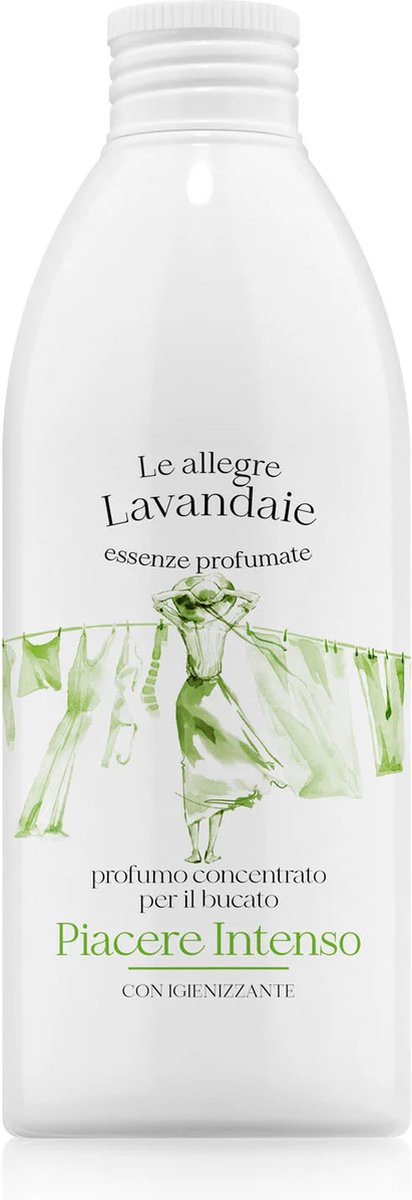 Wasparfum - Le Allegre Lavandaie Piacere Intenso 250ml - Geur bij de Was - Parfum bij de Was - Parfum voor de Was - Geurbooster - Nieuwste Wassensatie